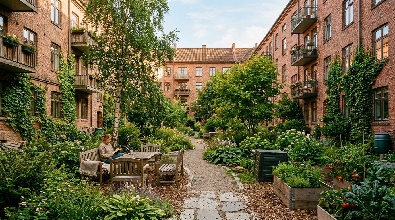 Hållbar innergård