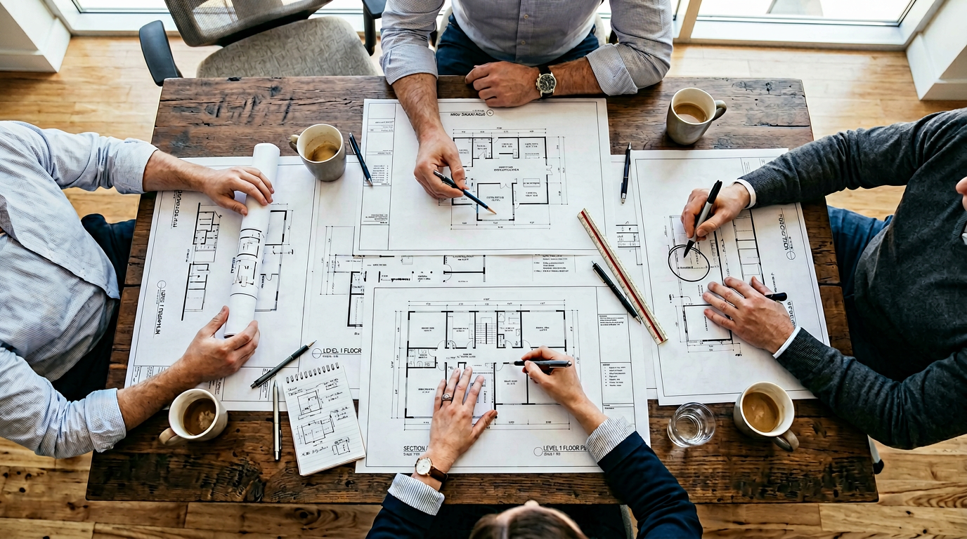 Team planerar projekt