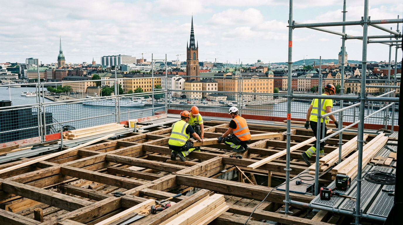 Takbygge i Göteborg