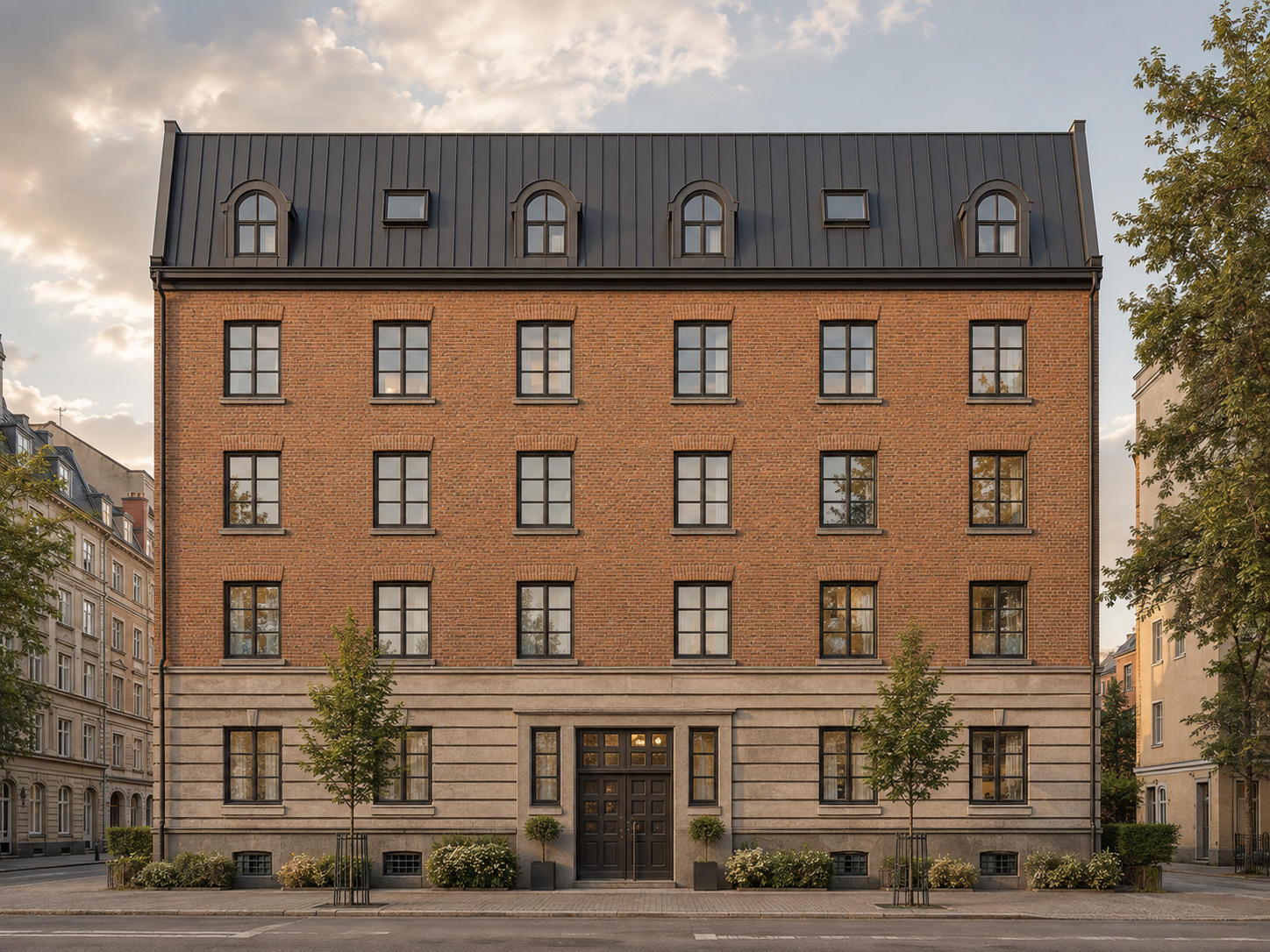 Illustration av råvindsprojektet i Malmö